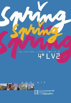 Spring anglais 4e LV2, année 1 : CD audio élève