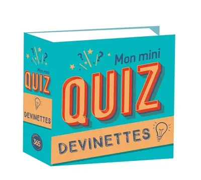 Mon mini quiz devinettes