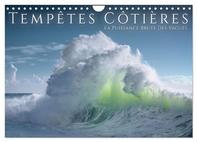 Tempêtes côtières : La puissance brute des vagues (Calendrier mural 2026 DIN A4 vertical), CALVENDO calendrier mensuel : La puissance brute et dramatique des tempêtes côtières