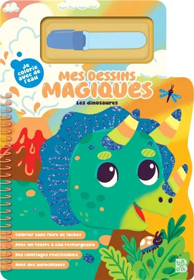Mes dessins magiques : Les dinosaures