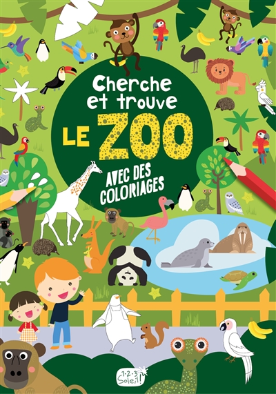 Le zoo : avec des coloriages