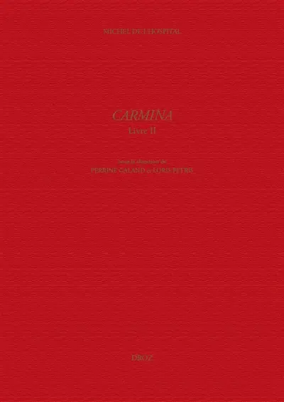 Carmina. Vol. 2