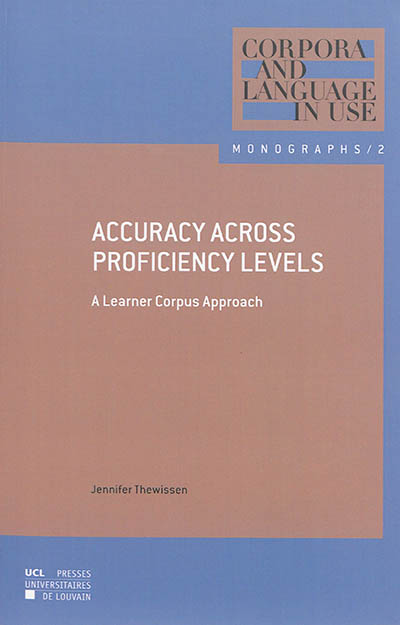 Accuracy across proficiency levels : a learner corpus approach