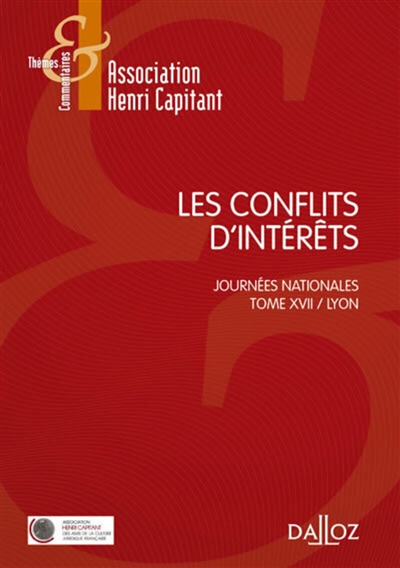 Les conflits d'intérêts :...