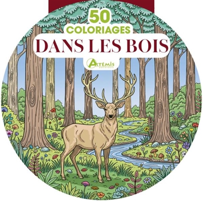 50 coloriages dans les bois