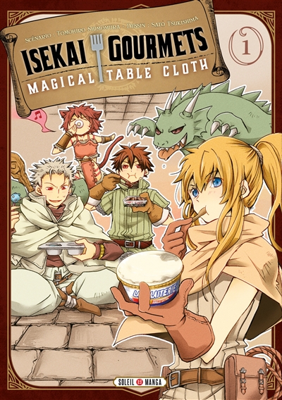 Isekai gourmets : magical table cloth. Vol. 1