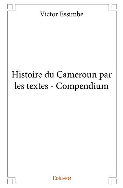 Histoire du cameroun par...