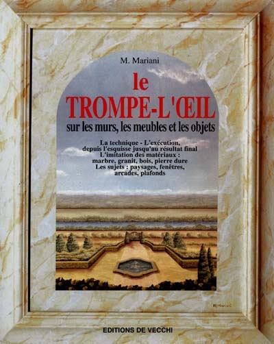 Le trompe-l'oeil sur les murs, les meubles et les objets