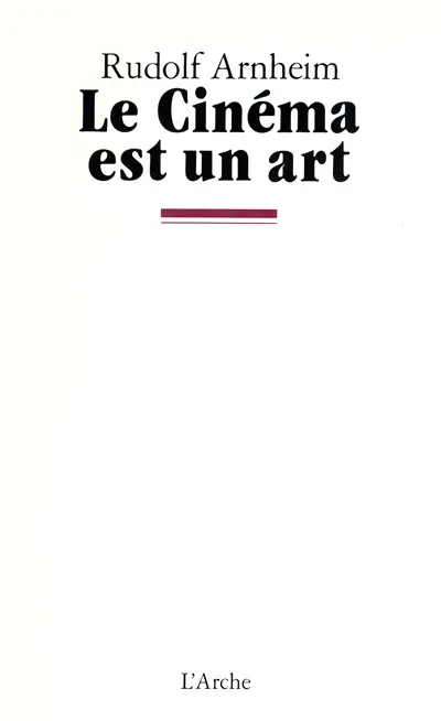 Le Cinéma est un art