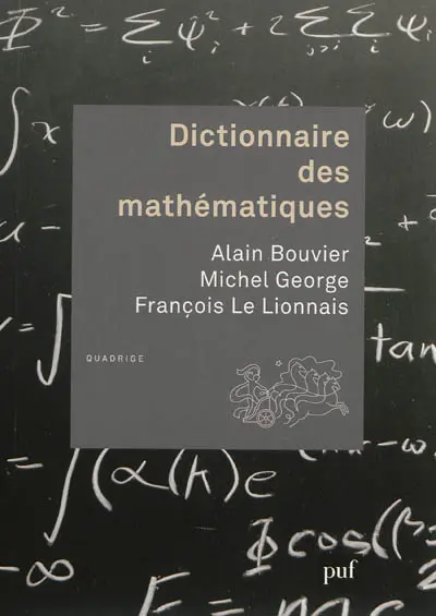 Dictionnaire des mathématiques