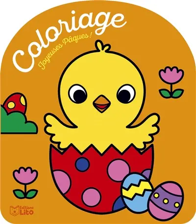 Joyeuses Pâques ! : coloriage