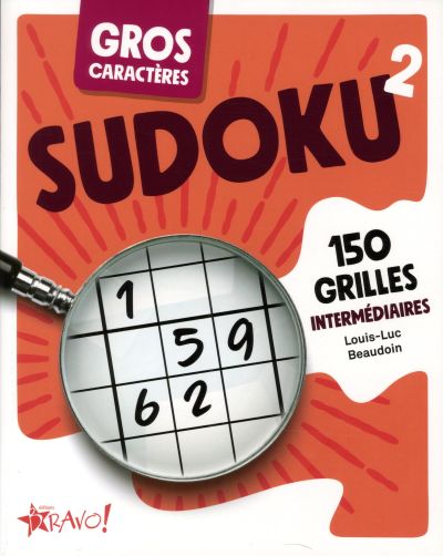 Gros caractères – Sudoku 2 : 150 grilles intermédiaires