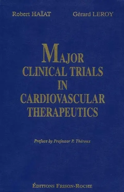 Major clinical trials in cardiovascular therapeutics : 1995-2000