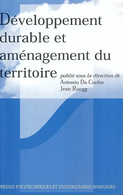 Développement durable et aménagement du territoire