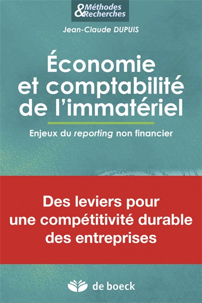 Economie et comptabilité de l'immatériel : enjeux du reporting non financier