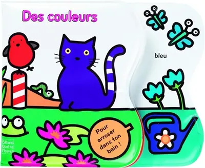 Des couleurs : livre de bain avec arroseur