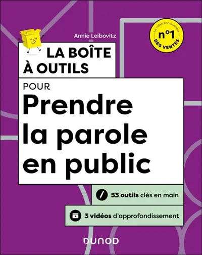 La boîte à outils pour prendre la parole en public : 53 outils clés en main + 3 vidéos d'approfondissement La boîte à outils pour prendre la parole en public : 53 outils clés en main + 3 vidéos d'approfondissement