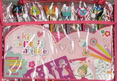 Le kit du petit artiste (visuel rose)