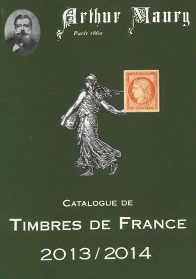 Catalogue de timbres de France : 2013-2014