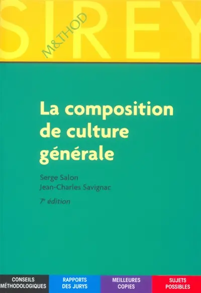La composition de culture générale