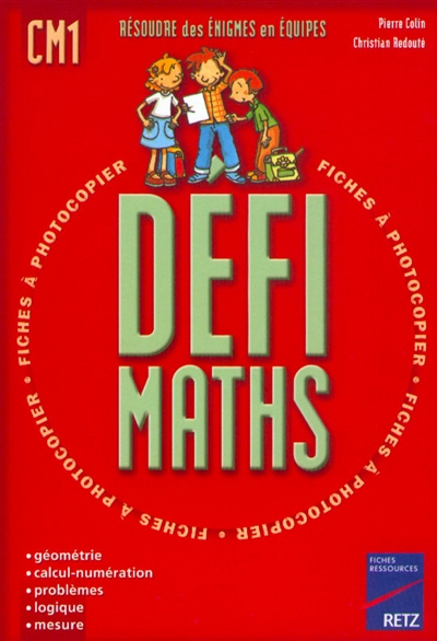 Résoudre des énigmes en équipes - DEFI Maths - CM1