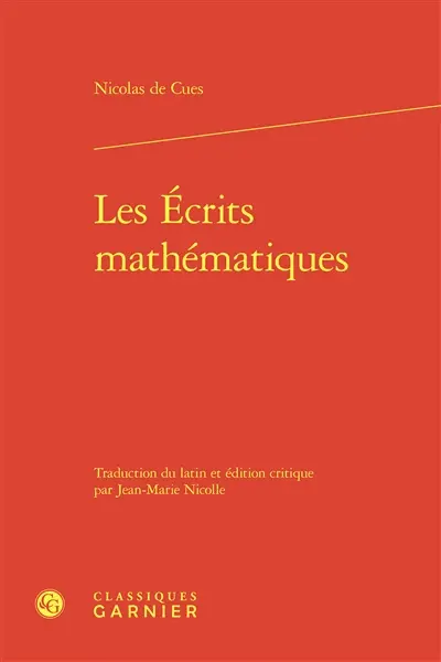 Les écrits mathématiques