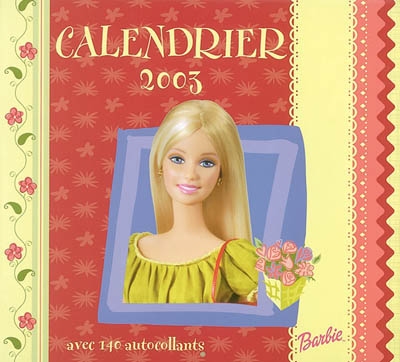 Calendrier Barbie 2003