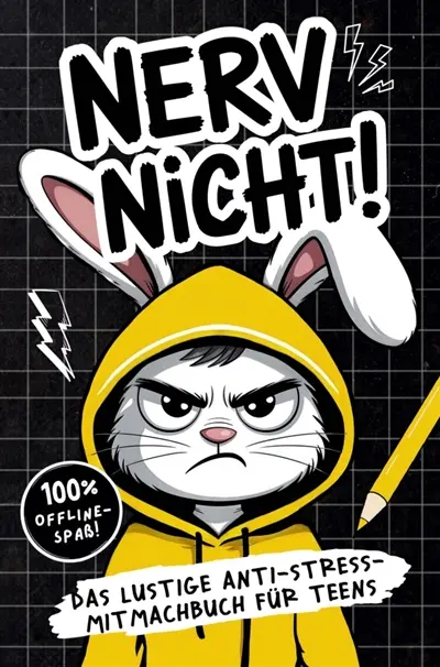 Nerv nicht ! Teenager-Edition : Das lustige Anti-Stress-Mitmachbuch : 100% Offline-Spaß - Cooles Geschenk für genervte Teens