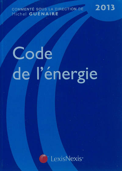 Code de l'énergie 2013