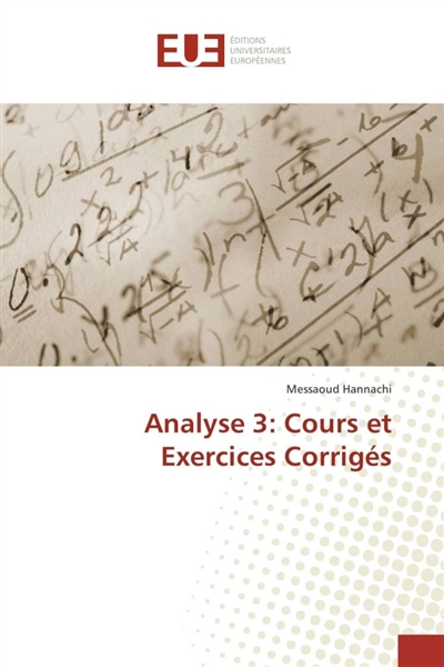 Analyse 3 : Cours et...