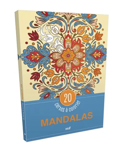 Mandalas : 20 cartes à colorier