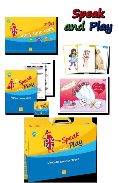 Speak and play, CE1 : l'anglais pour la classe