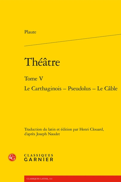 Théâtre. Vol. 5