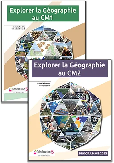 Pack Explorer la géographie CM1-CM2