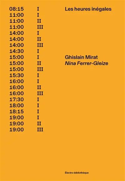 Les heures inégales