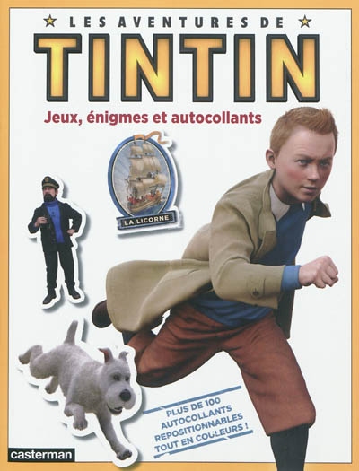 Les aventures de Tintin : jeux, énigmes et autocollants