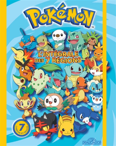 Pokémon : l'intégrale des 7 régions : 7 cherche-et-trouve