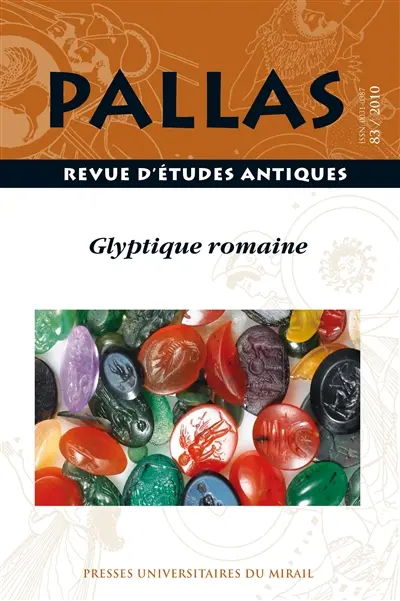 Pallas, n° 83. Glyptique romaine