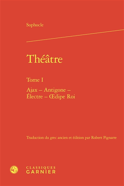 Théâtre. Vol. 1