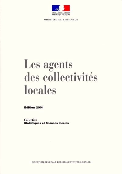 Les agents des collectivités locales : édition 2001