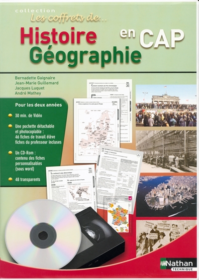 Histoire géographie en CAP
