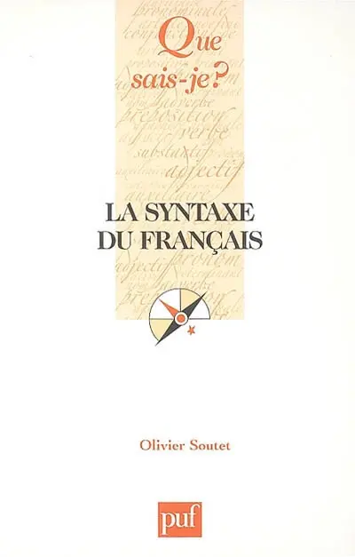 La syntaxe du français