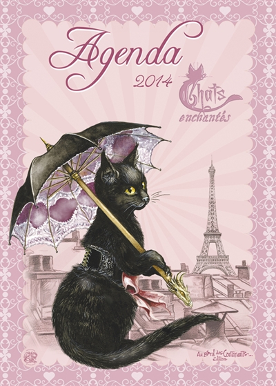 Agenda 2014 : chats enchantés