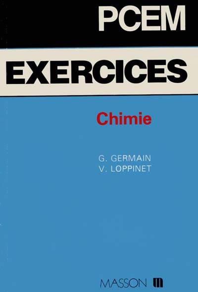 Exercices PCEM, chimie