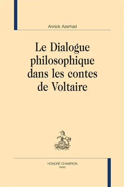Le dialogue philosophique dans les contes de Voltaire