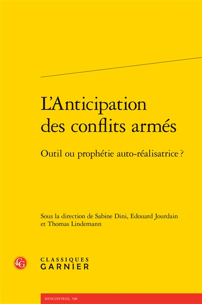 L'anticipation des conflits...