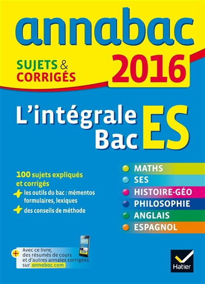 L'intégrale Bac Es