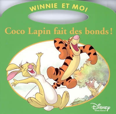 Coco lapin fait des bonds