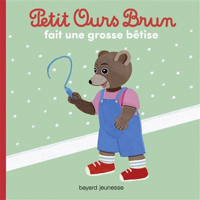 petit ours brun fait une grosse betise