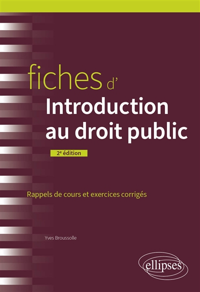 Fiches d'introduction au...